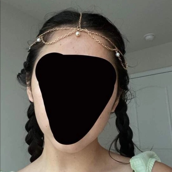 Faux Pearl Decor Chain Hair Band - Picture 11 of 12